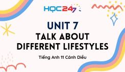 Unit 7 – Talk about Different Lifestyles
