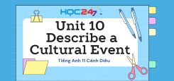 Unit 10 – Describe a Cultural Event