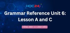 Grammar Reference Unit 6: Lesson A and C