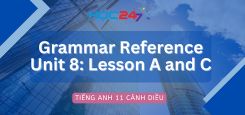 Grammar Reference Unit 8: Lesson A and C