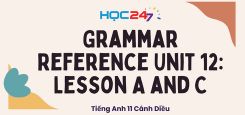 Grammar Reference Unit 12: Lesson A and C