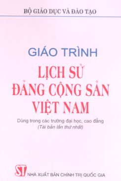 Giáo trình Lịch sử Đảng Cộng sản Việt Nam - NXB Chính trị Quốc gia