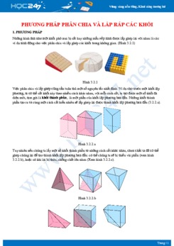 Phương pháp phân chia các khối đa diện
