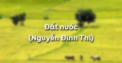 Văn mẫu về Đất nước- Nguyễn Đình Thi