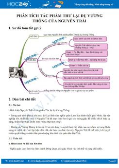 Phân tích tác phẩm Thư lại dụ Vương Thông của Nguyễn Trãi