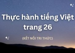 Soạn bài Thực hành tiếng Việt trang 26 tóm tắt - Kết nối tri thức Ngữ văn 10